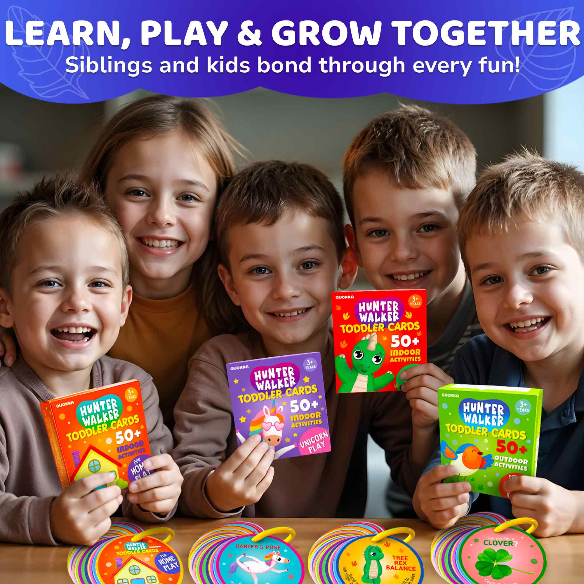 Scavenger Hunt Game for Kids - 50 Cards Activities Outdoor - Image 6
