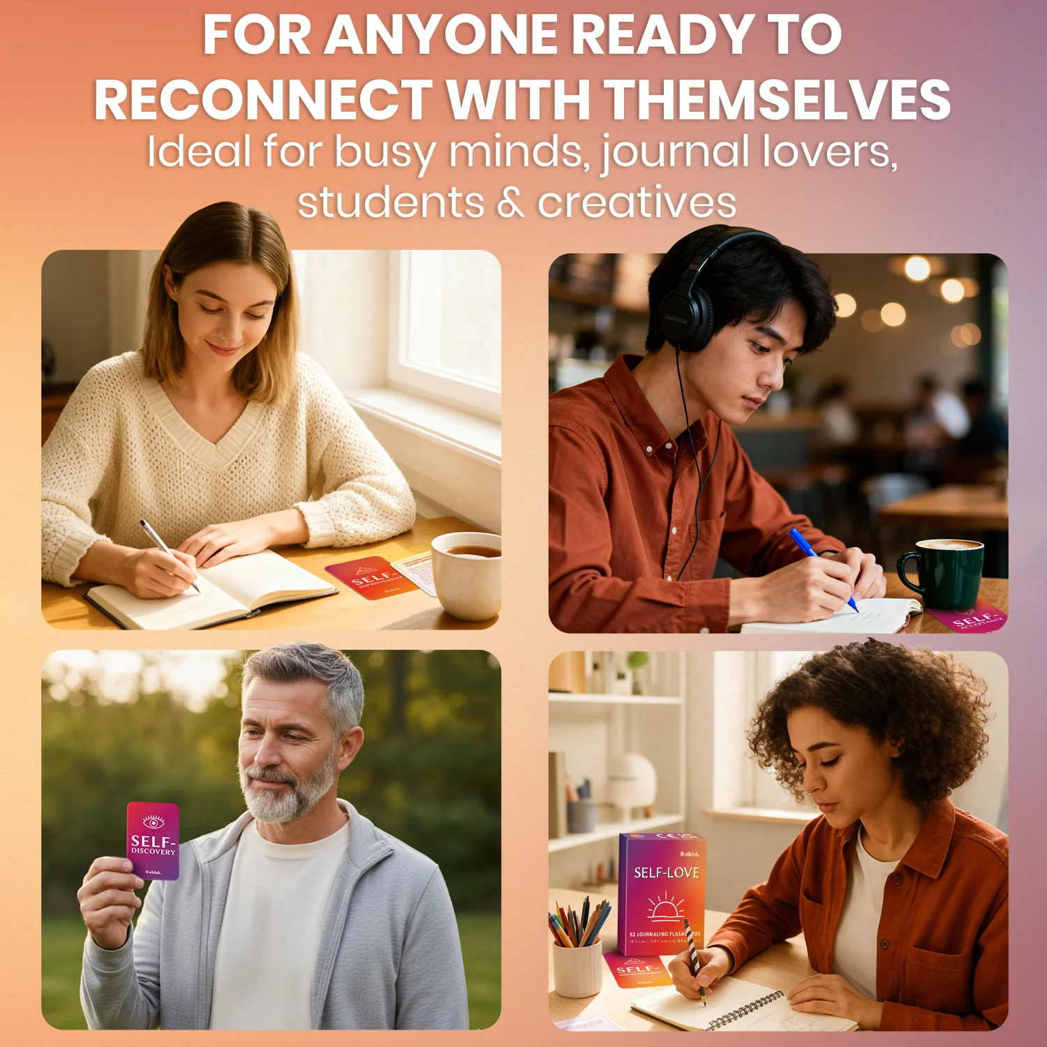 Self-Love: 52 Journaling Flashcards for Reflection & Self-Discovery - Image 4