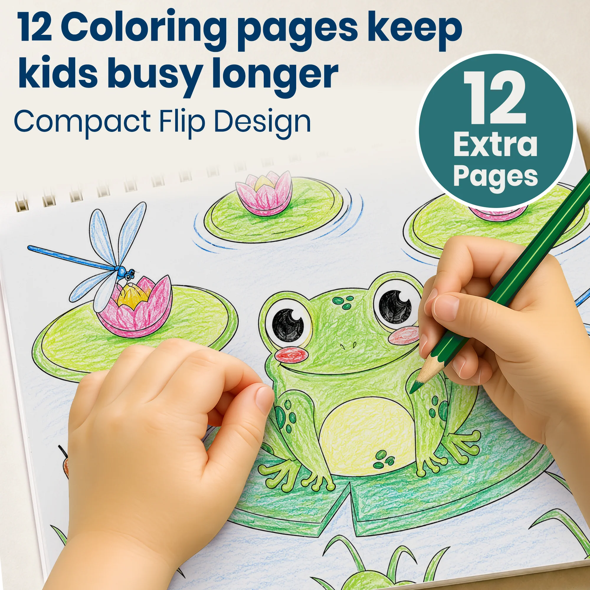 Sticker Book for Kids Wild Animals - Draw & Stick Creative Workbook - Image 6