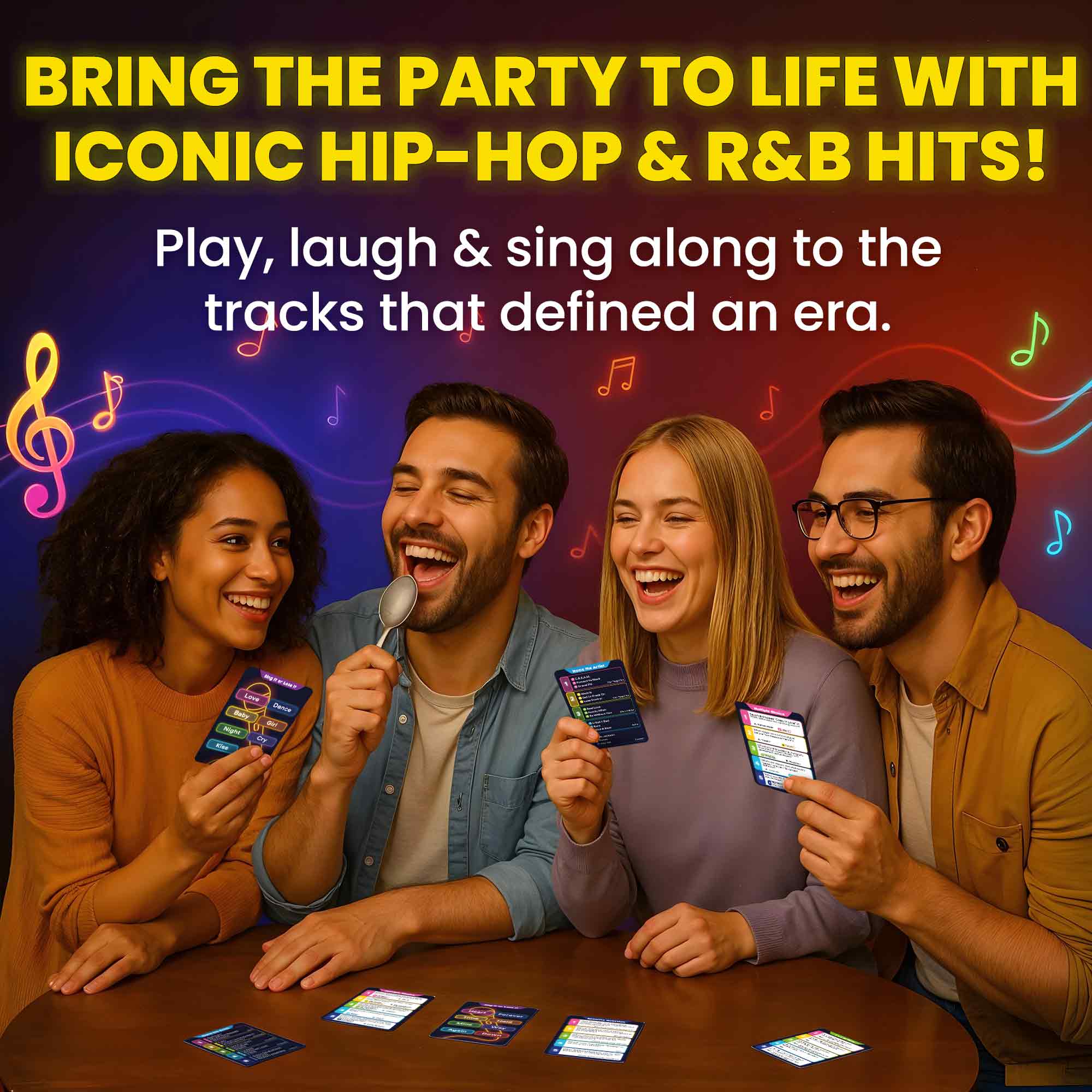 Trivia Card Game - Who Knows Hits Better? 90s & 2000s Hip-Hop & R&B - Image 3