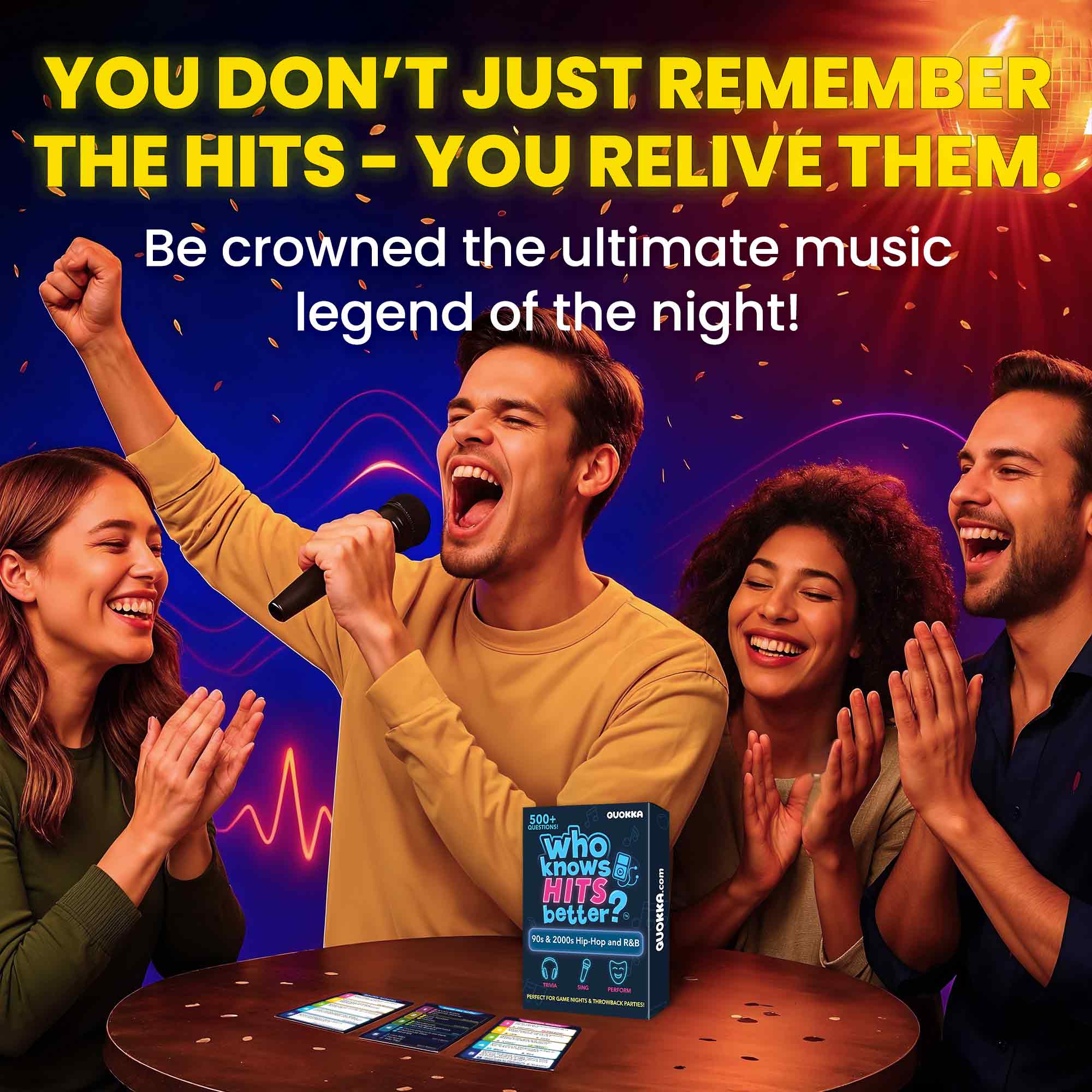 Trivia Card Game - Who Knows Hits Better? 90s & 2000s Hip-Hop & R&B - Image 6