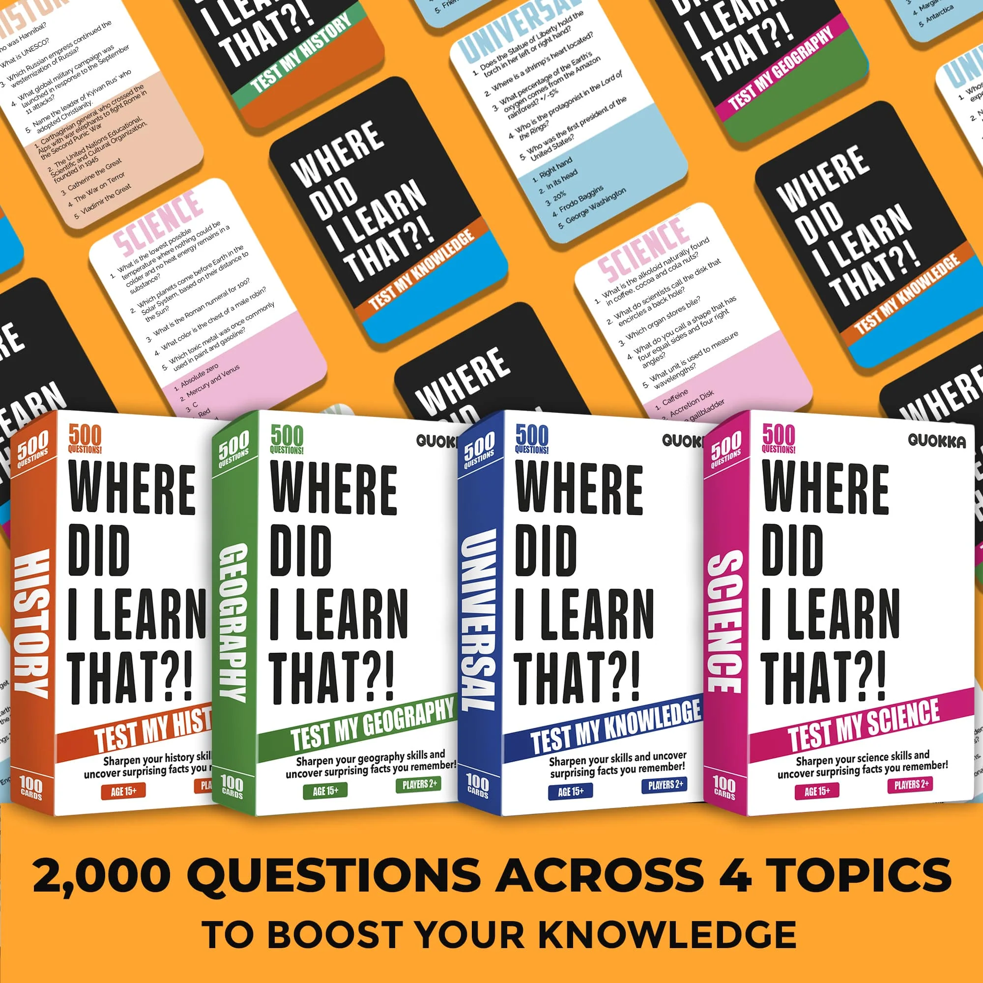 Trivia Games for Adults with 2000 Questions | Games at Parties - Image 2