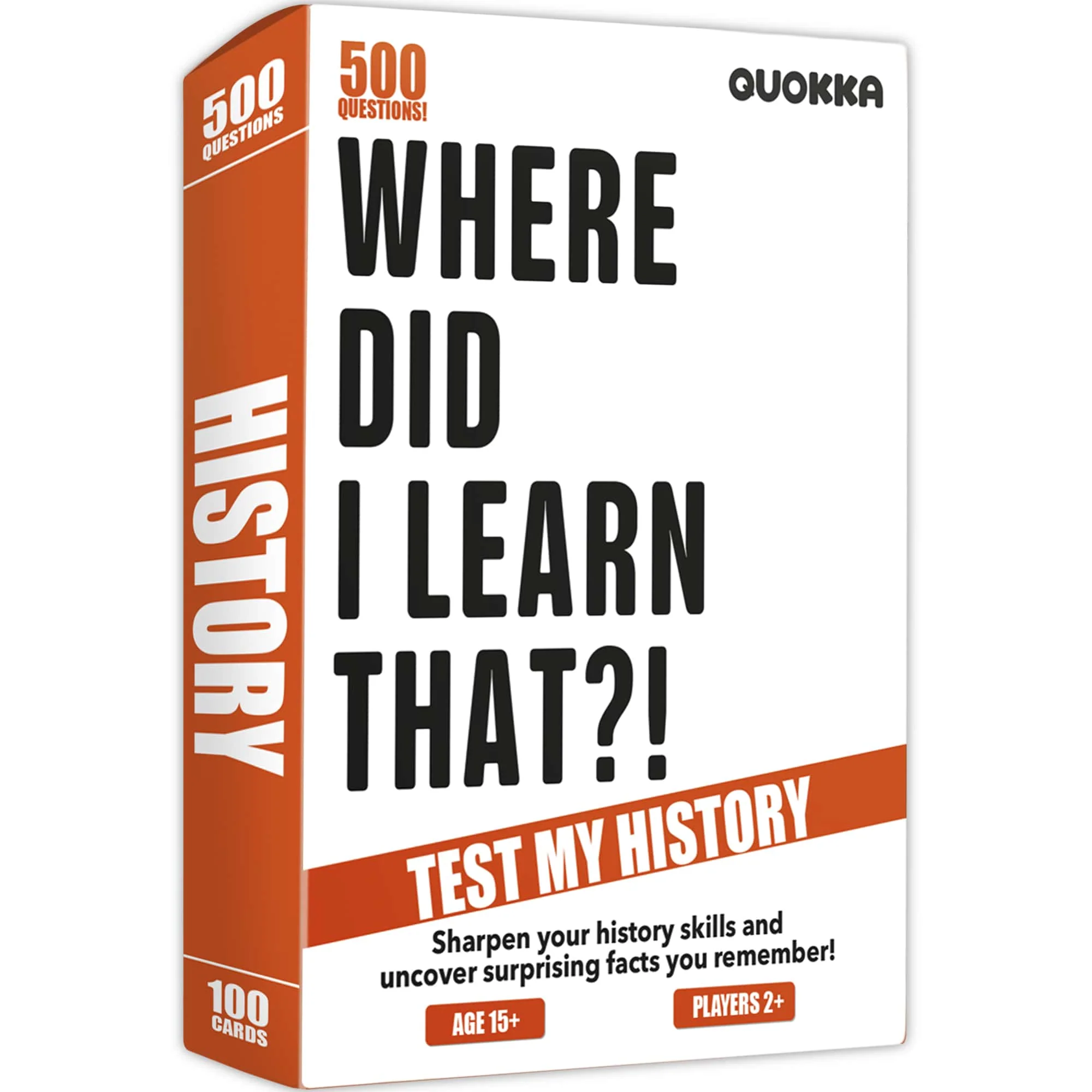 Trivia Games for Adults with 500 Questions | History
