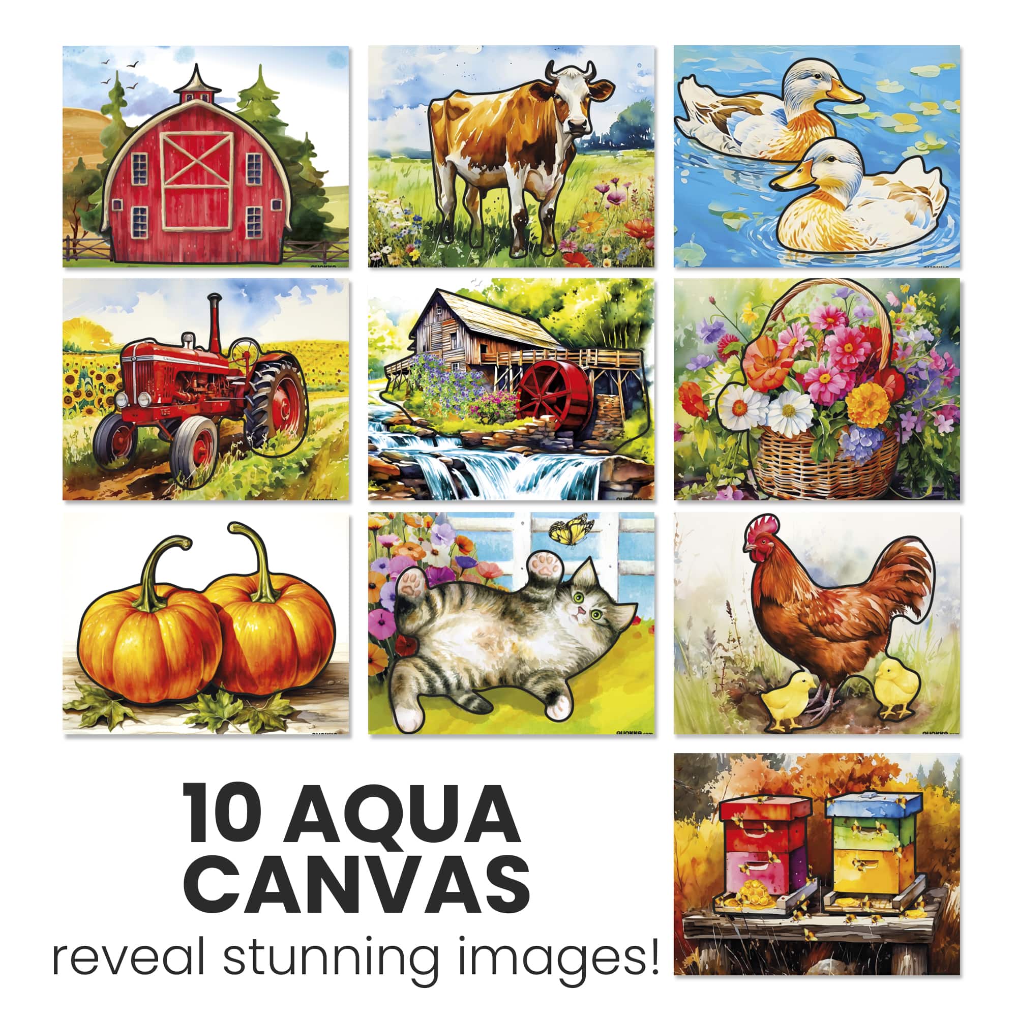 Water Painting Dementia Activities for Seniors | Farm Memories - Image 3