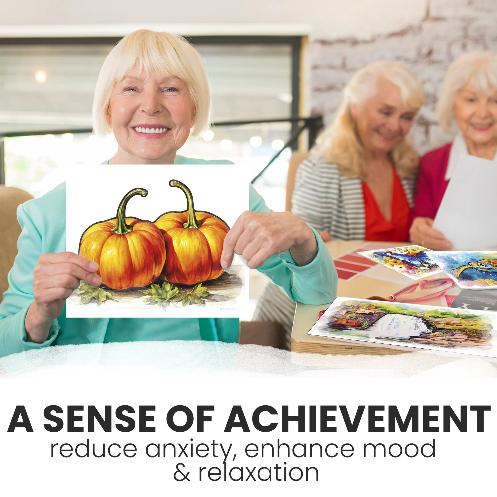 Water Painting Dementia Activities for Seniors | Farm Memories - Image 5