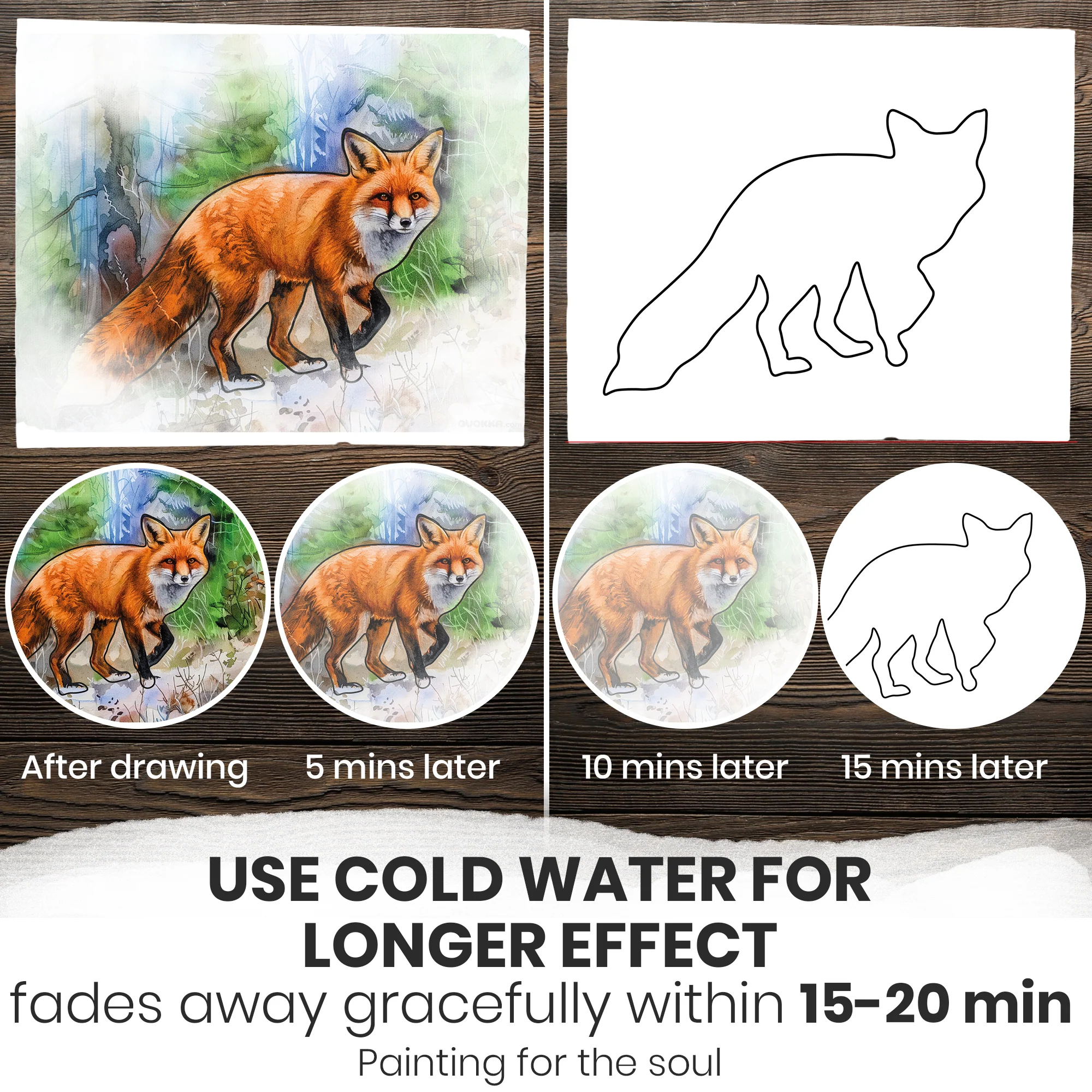 Water Painting Dementia Activities for Seniors | Forest - Image 4