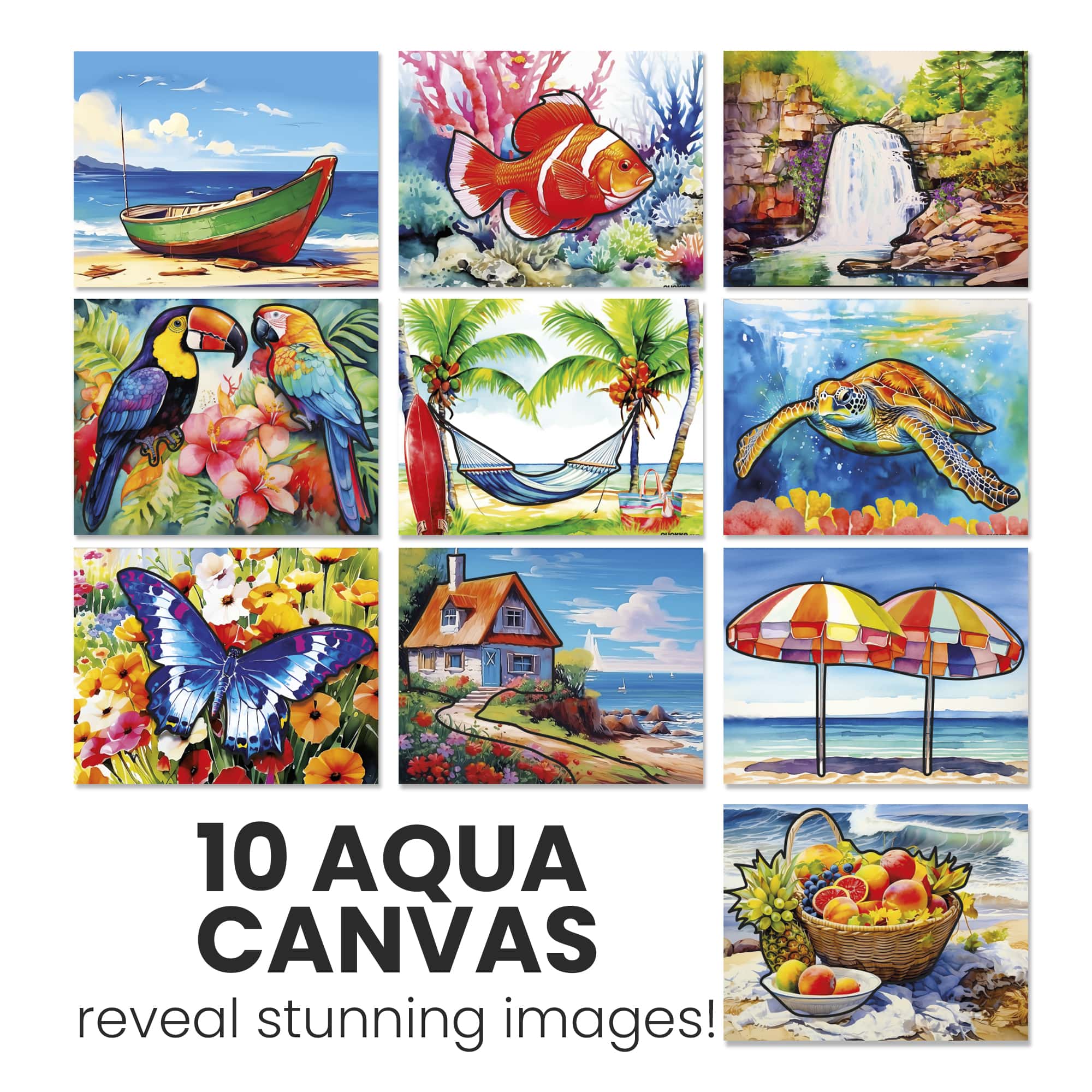 Water Painting Dementia Activities for Seniors | Nature - Image 3