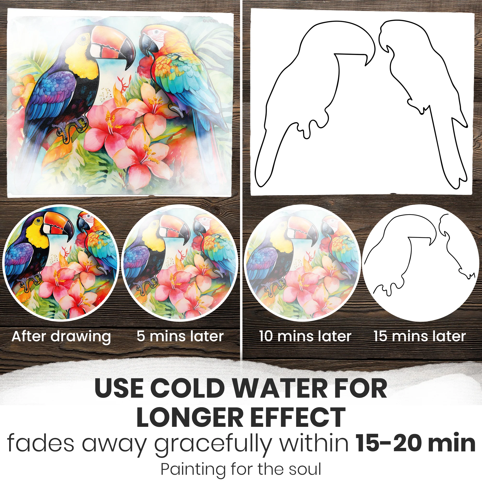Water Painting Dementia Activities for Seniors | Nature - Image 4