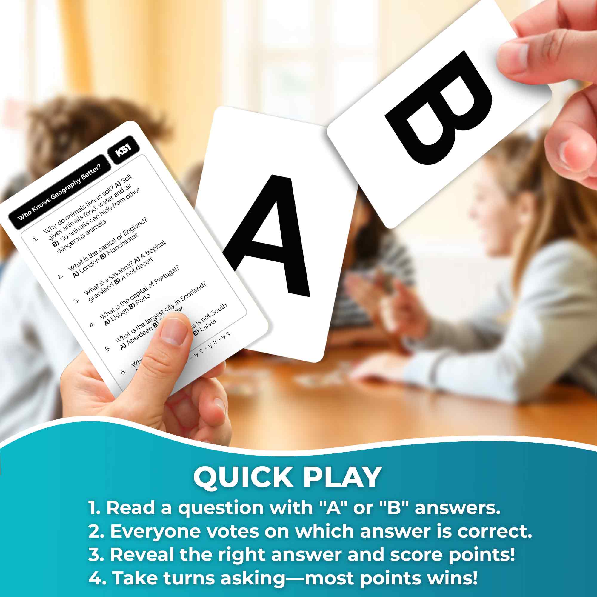 Trivia Game Who Knows Geography Better? for Kids & Family - Image 3
