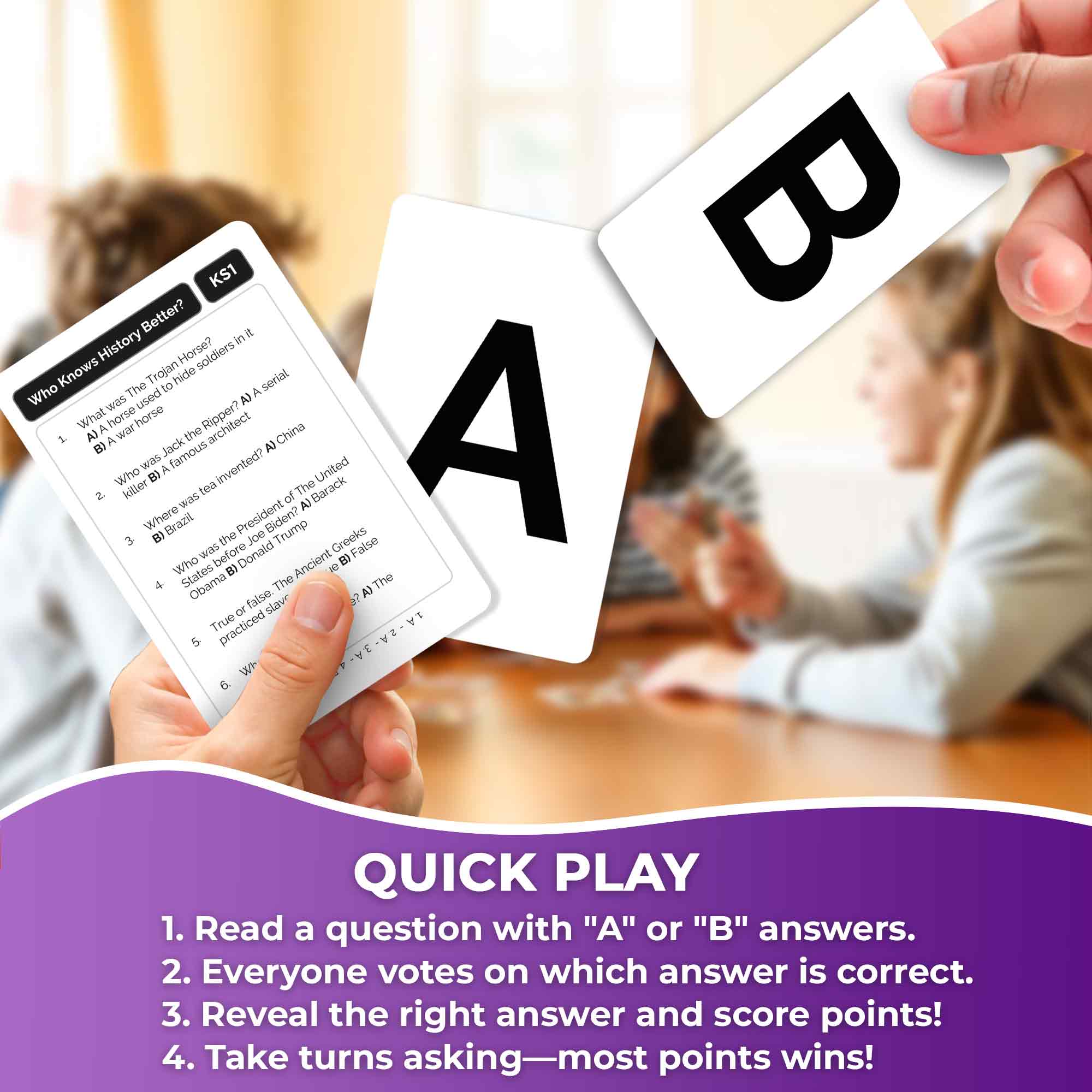 Trivia Game Who Knows History Better? for Kids & Family - Image 3